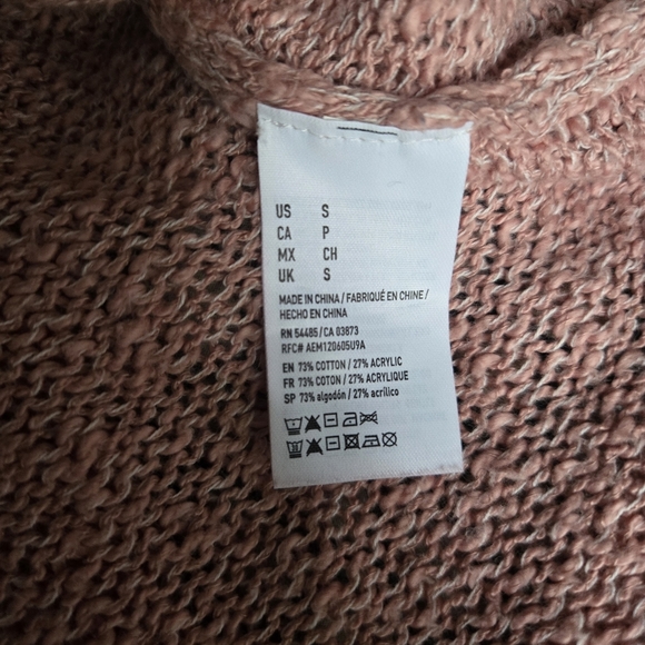 American Eagle Outfitters Light Pink Knit Tank Top Small - Picture 4 of 5